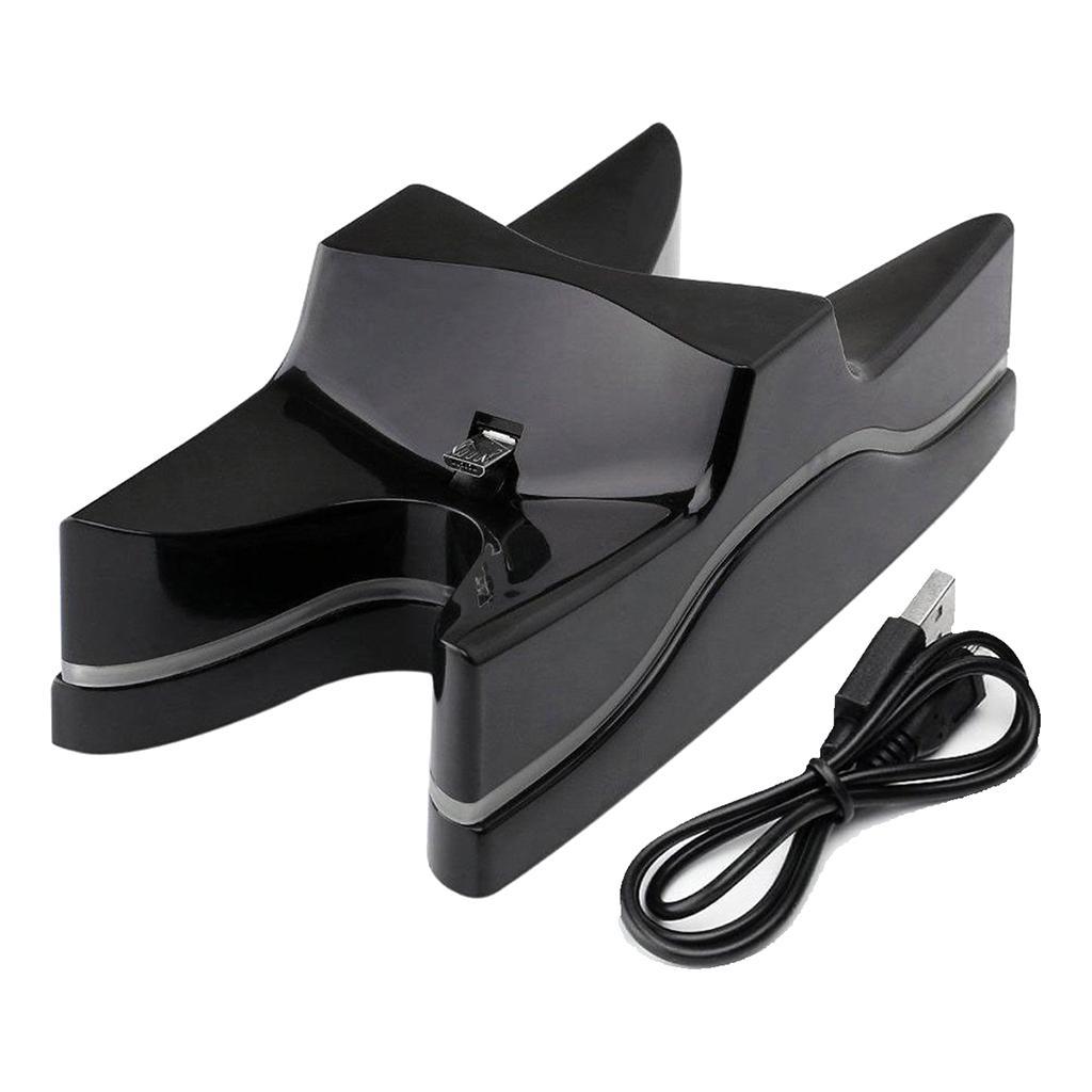 Dual Controller Charger Station LED Fast Charging Stand For PS4 /Slim/ Pro