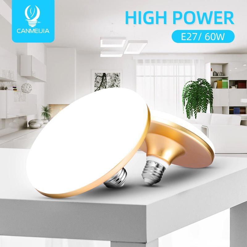 Bóng đèn Led e27 Cho gia đình Đèn Led 220V 15W 20W 40W 50W 60W Hình dạng UFO Đèn chiếu sáng cho gia đình Phòng khách Nhà bếp Bóng đèn nhà để xe