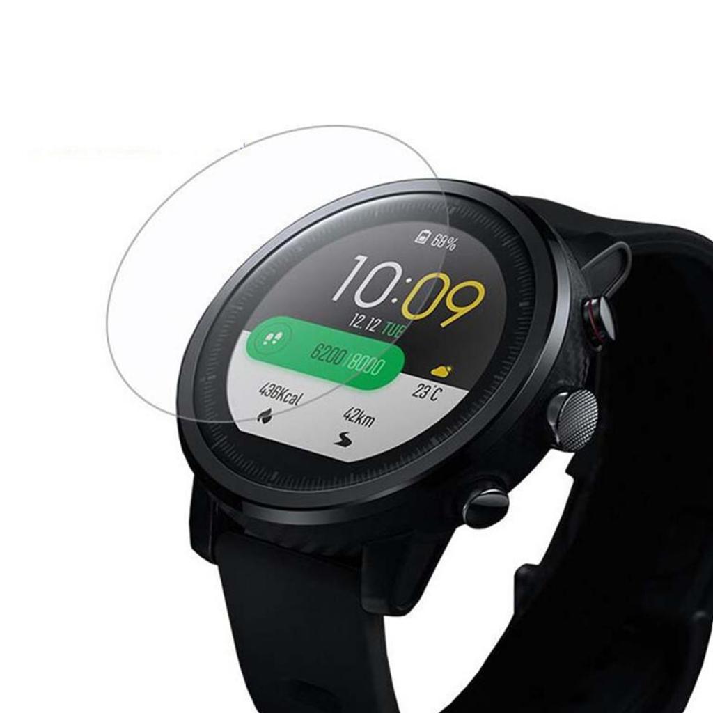 2-7pack Watch Protective Film Toughening Film Transparent