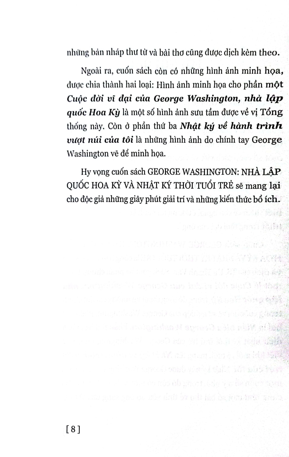 George Washington - Nhà Lập Quốc Hoa Kỳ Và Nhật Ký Thời Tuổi Trẻ (HNB)