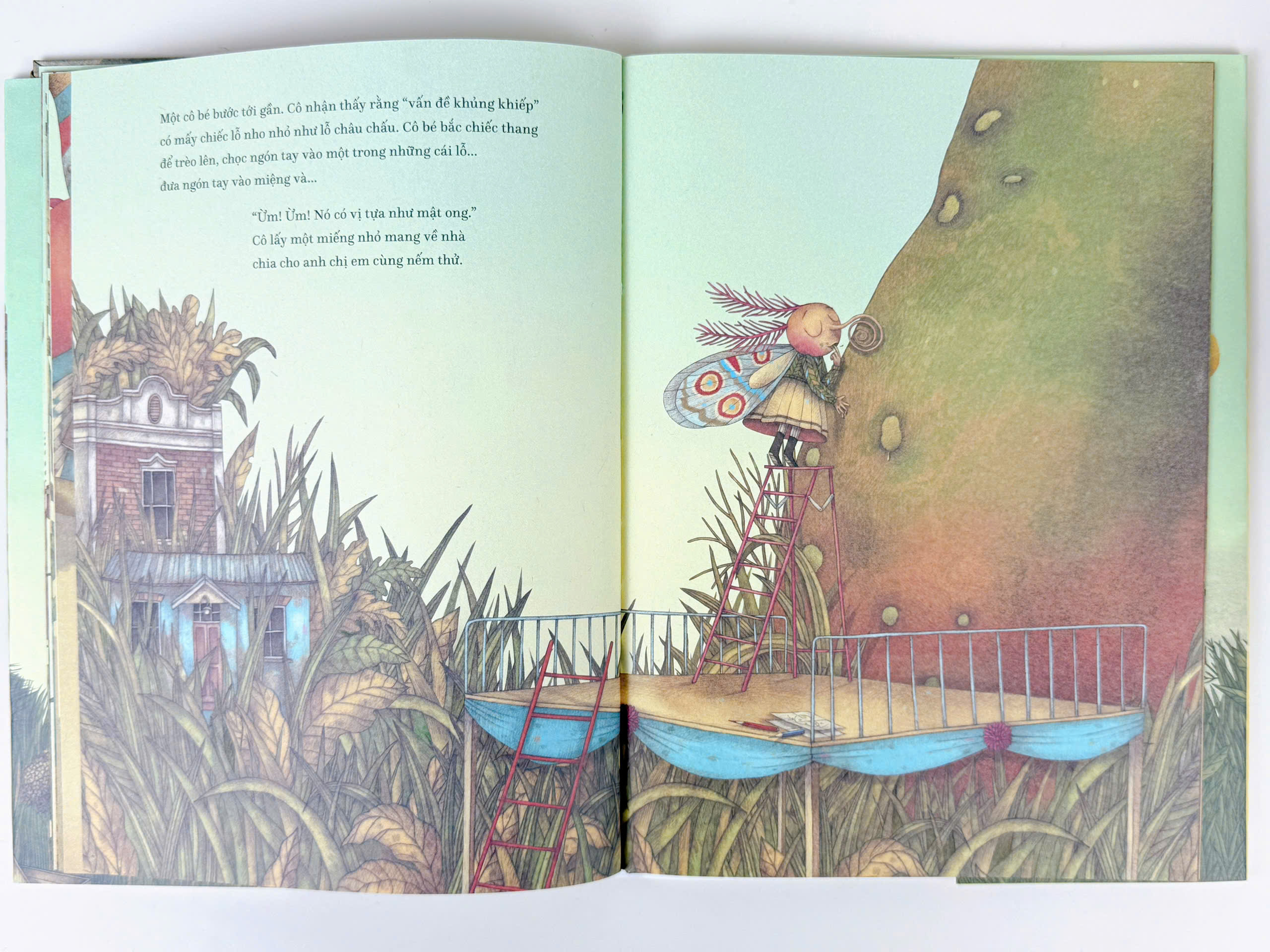 Sách - To như trái núi, nhẹ tựa lông hồng (tranh truyện ngụ ngôn hiện đại) - Crabit KidBooks
