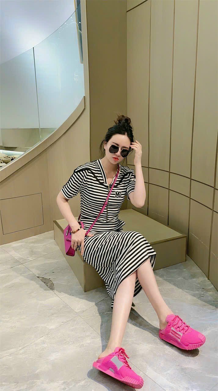 ĐẦM BODY THUN SỌC SIÊU ĐẸP