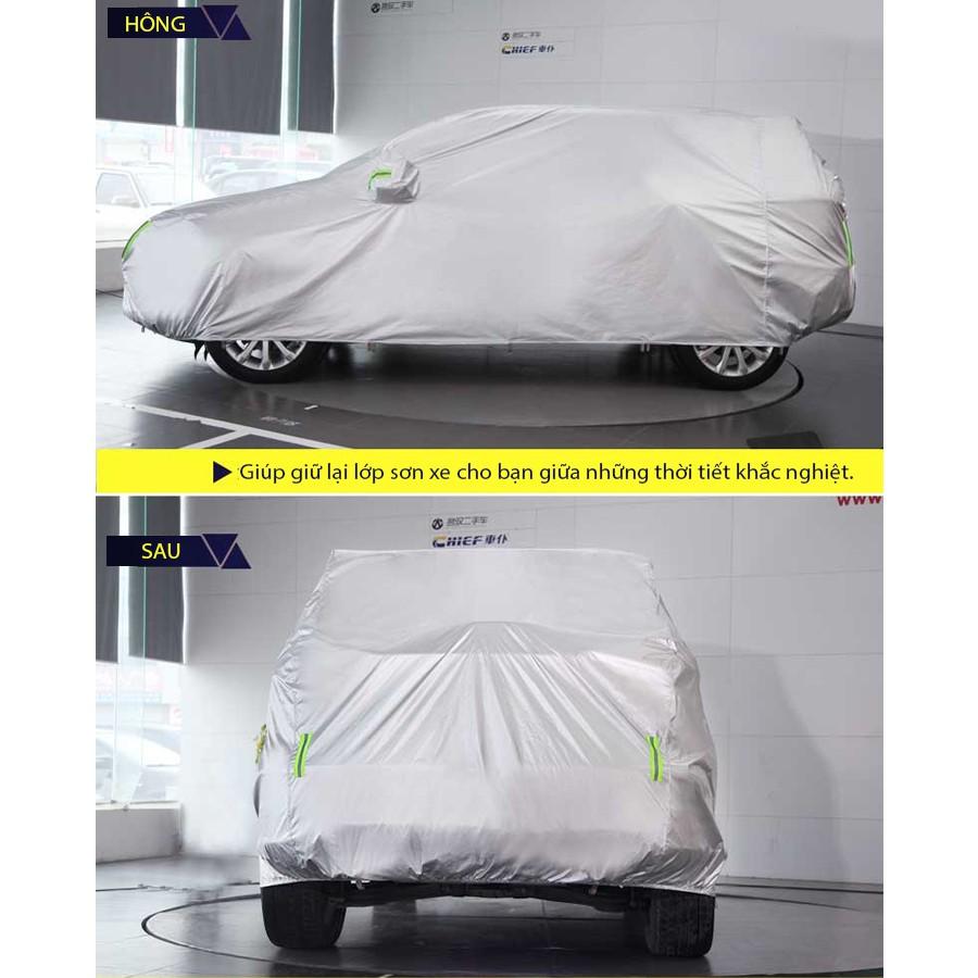 Bạt Phủ Ô Tô NB 7 Chỗ Lớn Size YXL Chống Thấm Nước Nhập Khẩu Chính Hãng