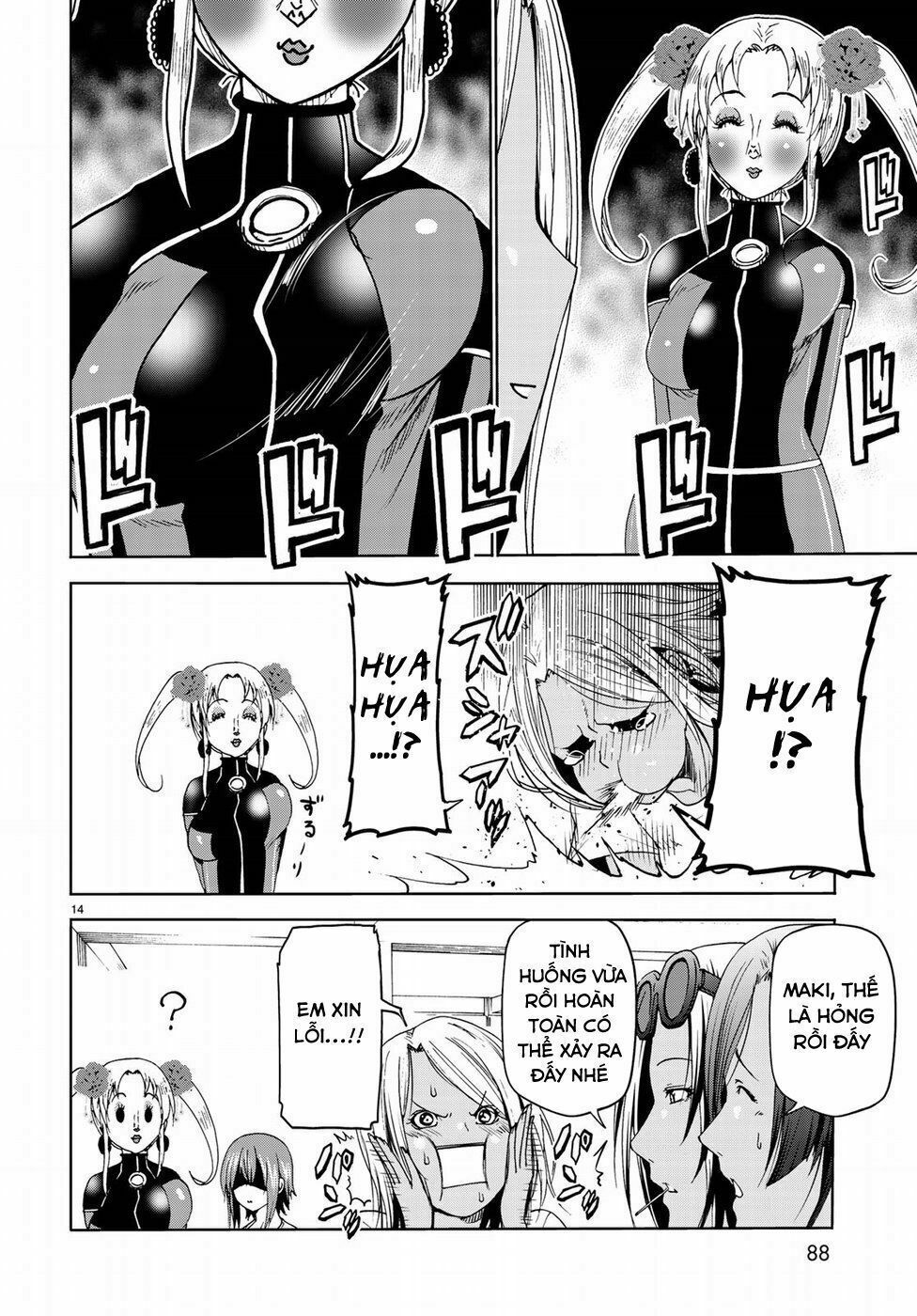 cô gái thích lặn - grand blue chapter 51 14