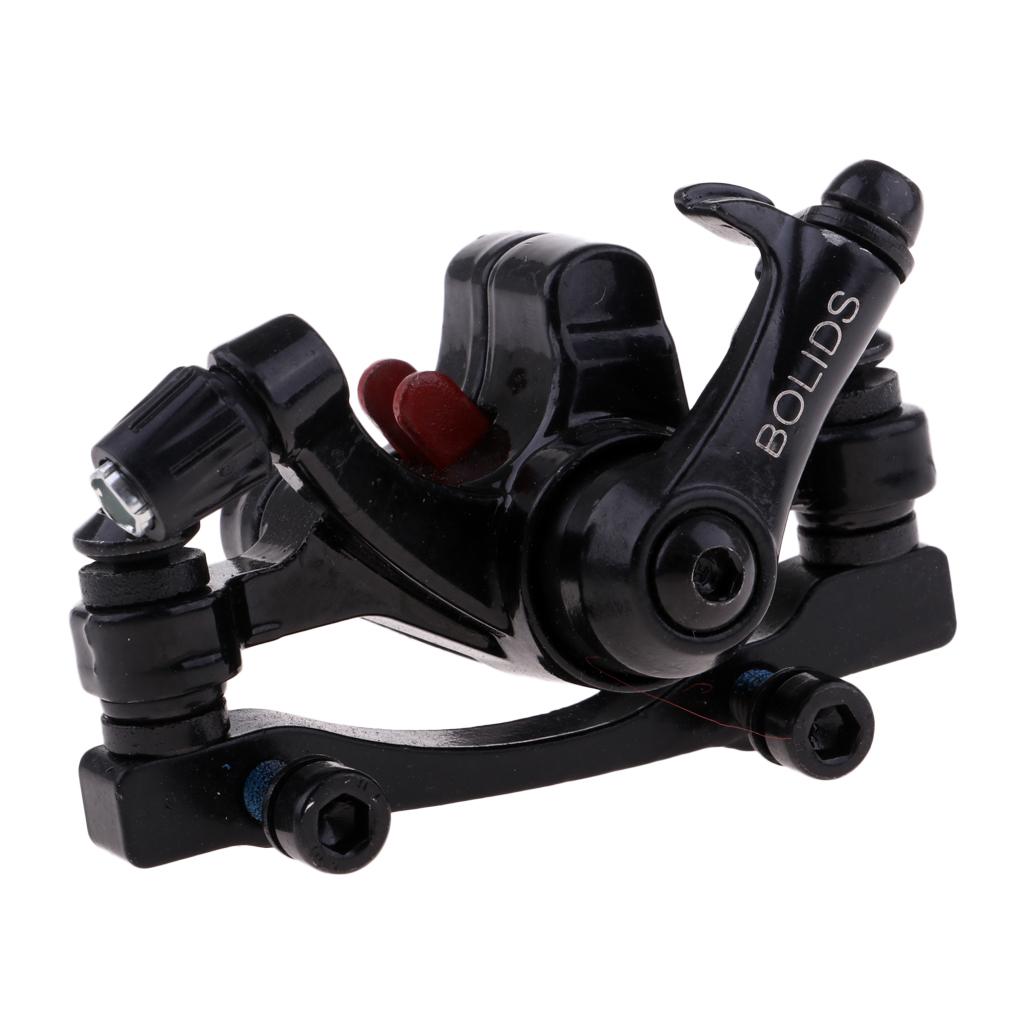 Durable Black Aluminum Alloy Bike Front Disc Brake Caliper For MTB