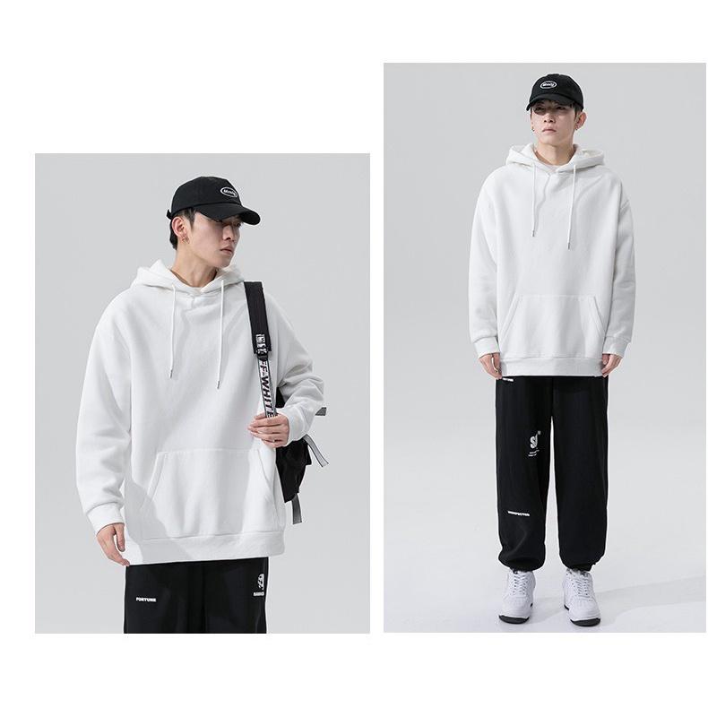 Áo hoodie nam, Áo hoodie trơn khoác nỉ sweat nỉ thu đông nam nữ