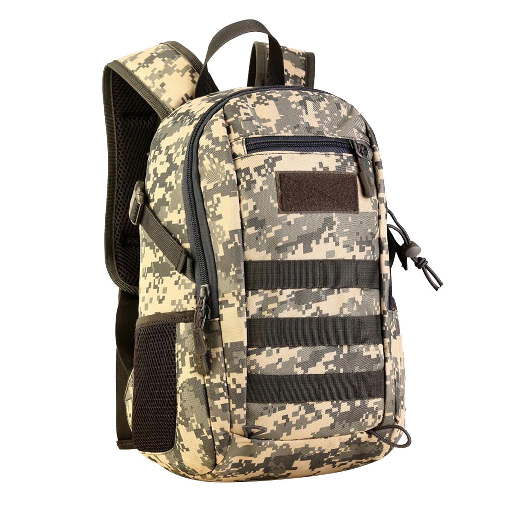 12L Mini Daypack MOLLE Backpack for Hunting Camping Travel