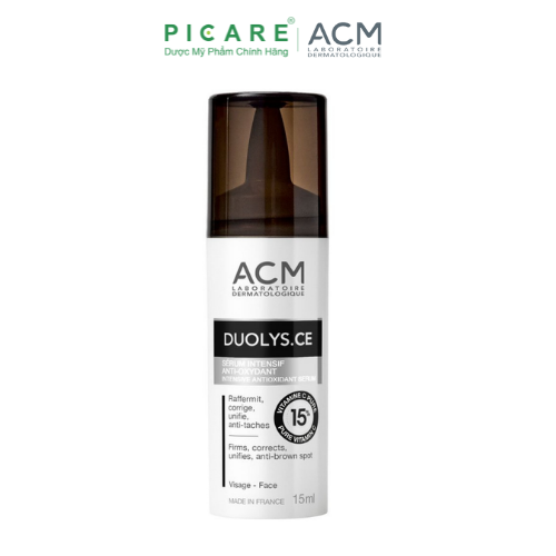 Hình ảnh Tinh Chất Dưỡng Trắng Da Giảm Thâm Nám ACM Duolys C.E. Intensive Anti-oxydant Serum 15ml