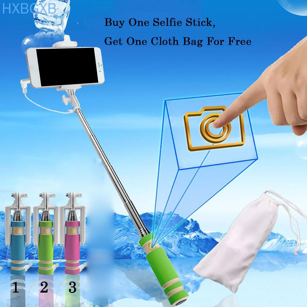 Gậy Chụp Ảnh Selfie Mini Có Dây Cho Điện Thoại