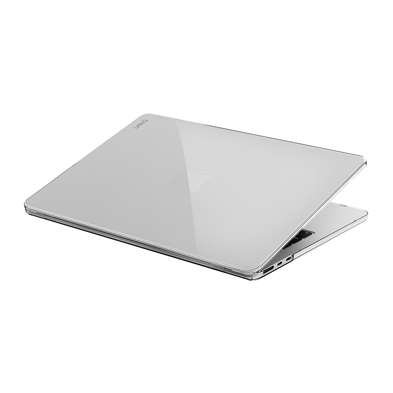 Ốp UNIQ VERO Cho MacBook Air 13inch M2-M5 (2022-2026) Trong Suốt Bảo Vệ Toàn Diện Tặng Kèm Phủ Phím Và Nắp Che Webcam Hàng Chính Hãng