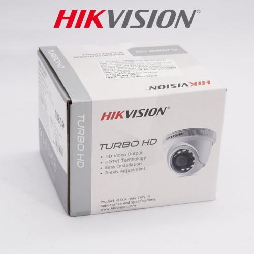 Camera Hikvision trong nhà HD-TVI 2 MP, Camera quan sát Analog DS-2CE56B2-IPF vỏ nhựa, bán cầu (Dome). Hàng chính hãng