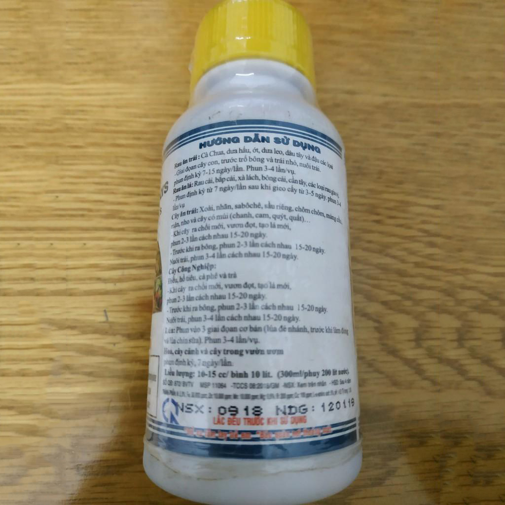 Vi lượng Amino Quelant Minors giúp phát triển cây trồng