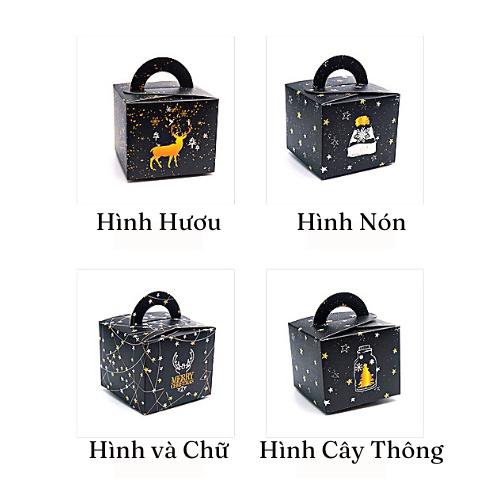 Hộp quà giáng sinh siêu cưng, hộp quà sang trọng đựng quà tặng người yêu, đồng nghiệp, bạn bè, gia đình nhỏ gọn