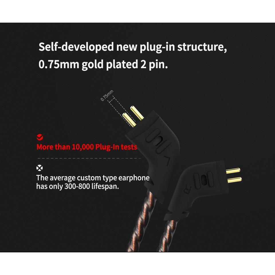 Tai nghe nhét tai thể thao Kz Zs10 1dd + 4ba 4ba + 1dd Hifi As10 Ba10 Zst Zsn chất lượng cao