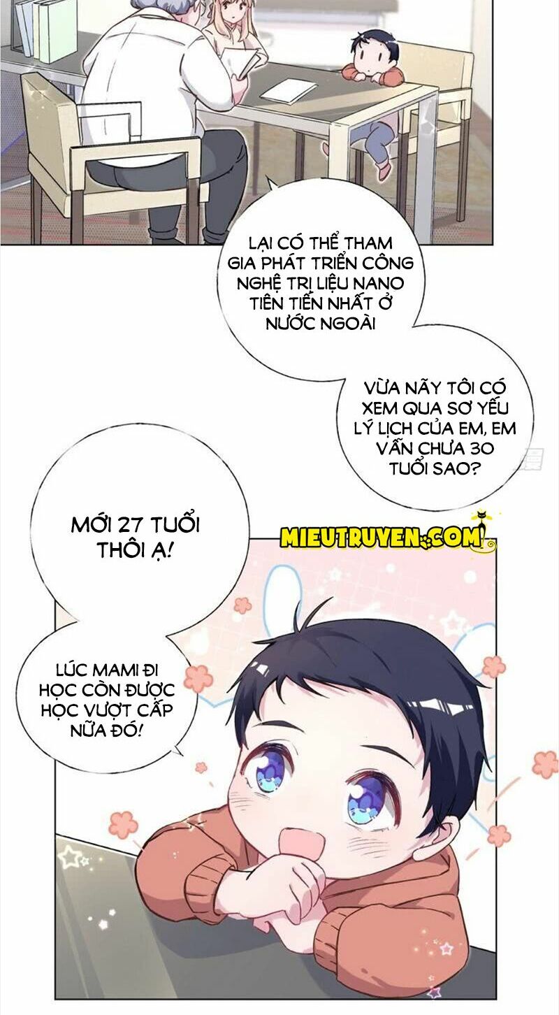 baba đẹp trai trên trời rơi xuống chapter 5 8