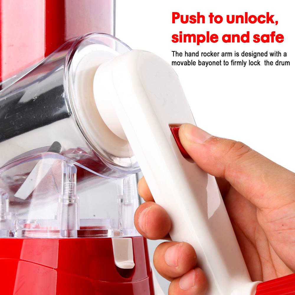 Dụng Cụ Thái Lát Rau Củ Bằng Tay Phụ Kiện Nhà Bếp Xay Rau Củ Chopper 3 Trong 1 Vòng Dao Cắt Khoai Tây Spiralizer Nhà Tiện Ích Công Cụ Sản Phẩm