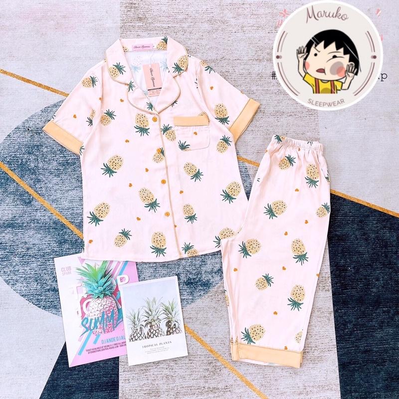 Đồ bộ Pijama - Bộ ngủ lụa ngố cao cấp chất siêu mát siêu mềm