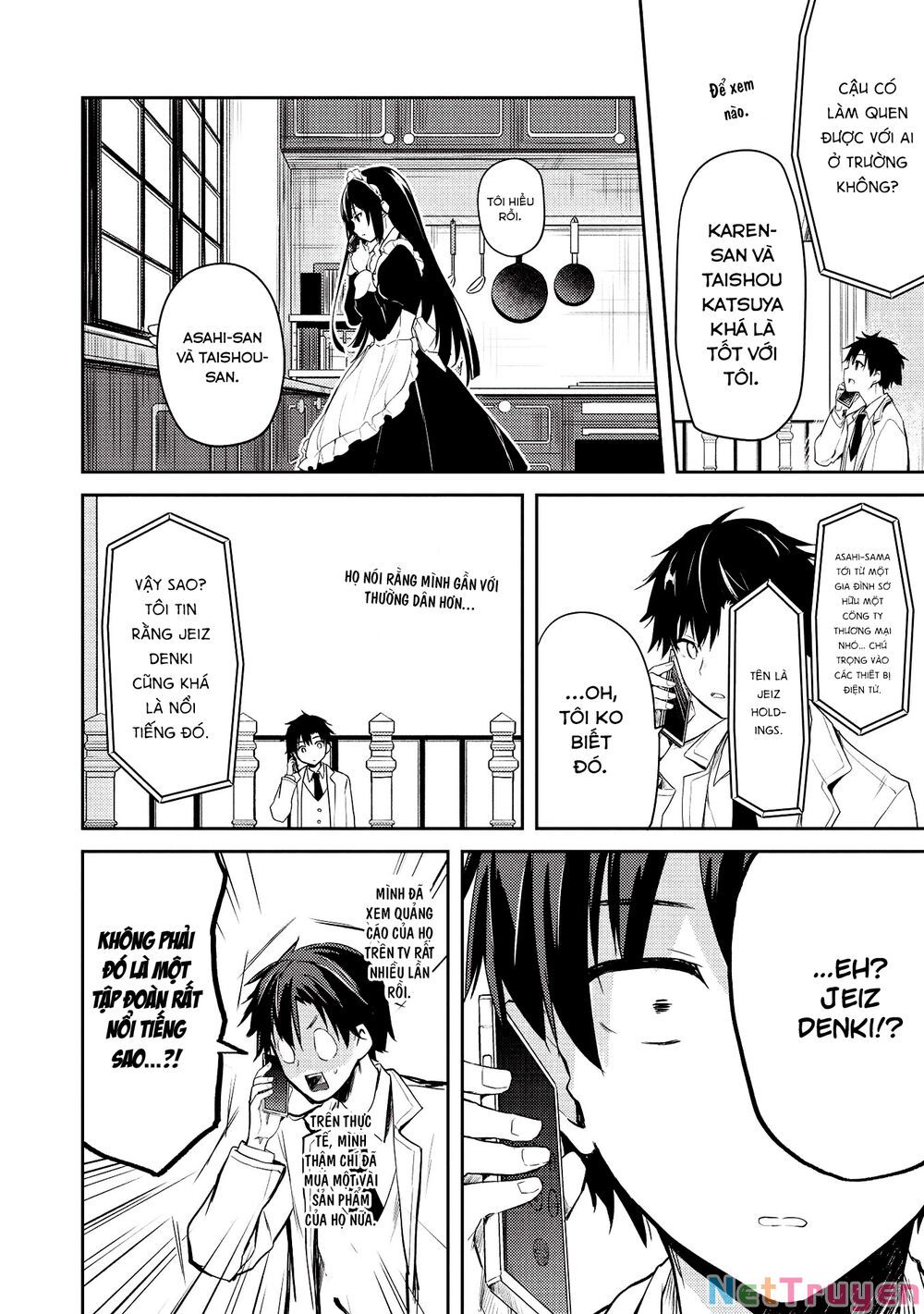 trong ngôi trường danh tiếng toàn những cô nàng ngoài tầm với, tôi phải chăm sóc thiếu nữ vô dụng chapter 4 14