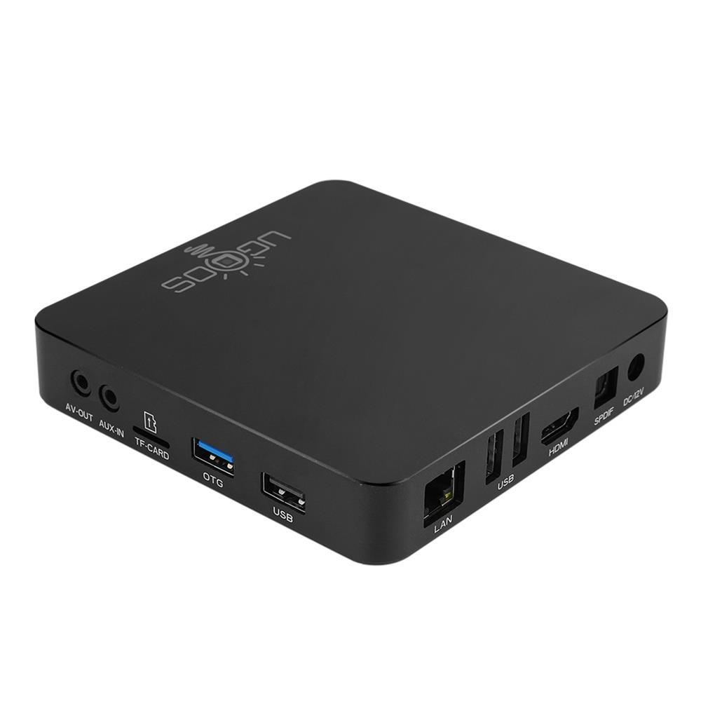 Android TV Box Ugoos AM6B Plus - Amlogic S922X-J 2.2GHz with Dolby Audio, Wifi 6 - Hàng chính hãng