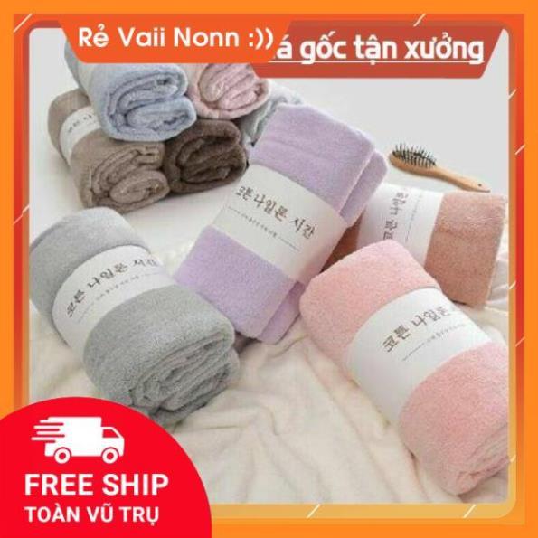 Khăn tắm xuất Hàn cao cấp chất lông cừu 70*140cm