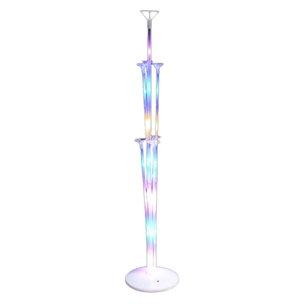 2X LED Balloon Holder Balloon Stand Decorative Party Holidays Anniversary