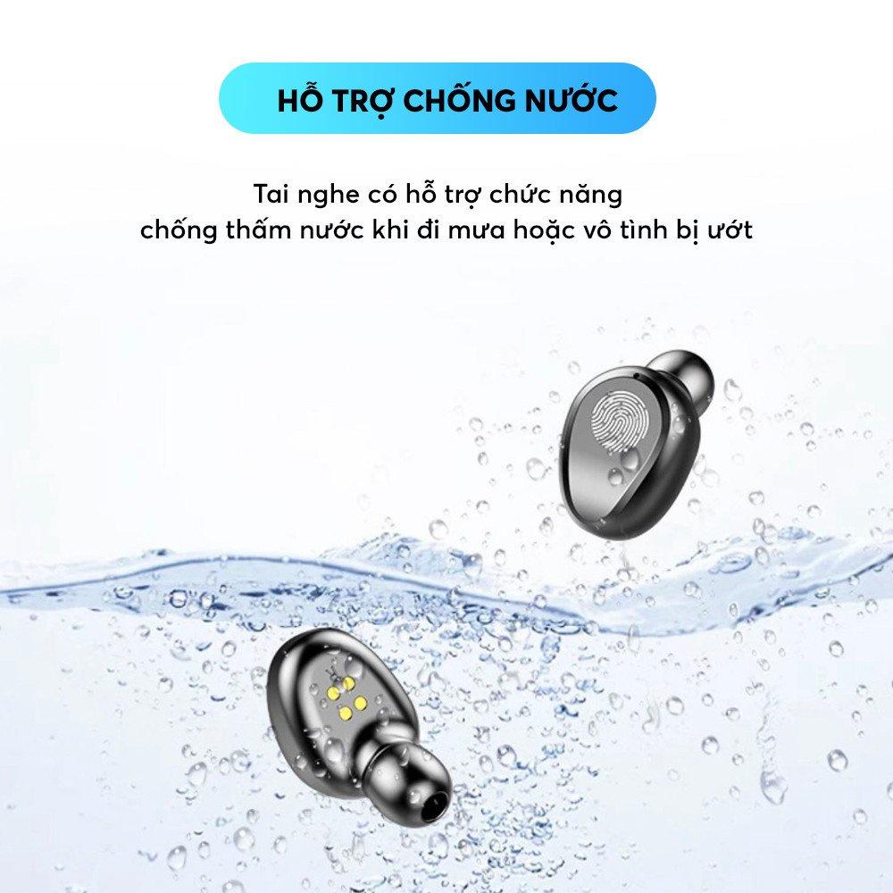 Tai nghe Không Dây Bluetooth V5.0 F9 TWS Chống Nước Tai Nghe Nhét Tai Màn Hình Hiển Thị LED Với Micro Với 2000 MAh