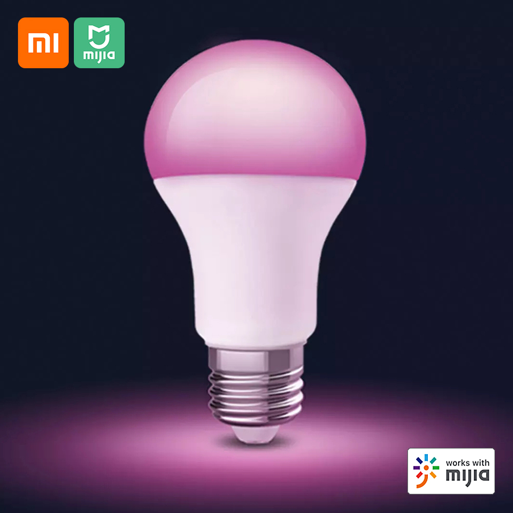 Hình ảnh Xiaomi Mijia PHILIPS Color Light Blulb E27 220-240V LED Lamp WiFi APP Remote Control Voice Control 1880K-7000K Color
