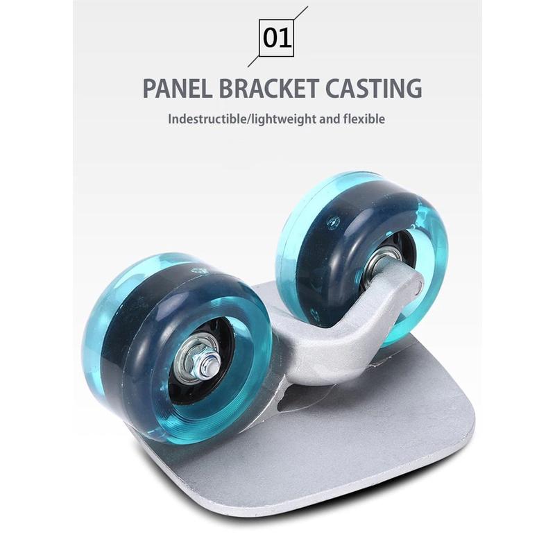 Ván trượt hợp kim nhôm Flash wheel 2.0 Board Freeline Skate