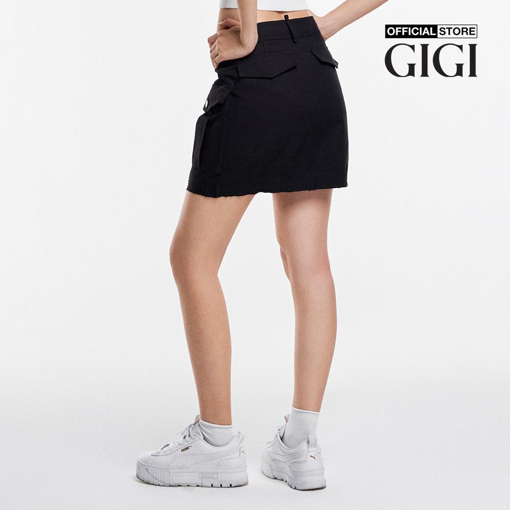 GIGI - Chân váy chữ A mini phối túi thời trang G3301S221519