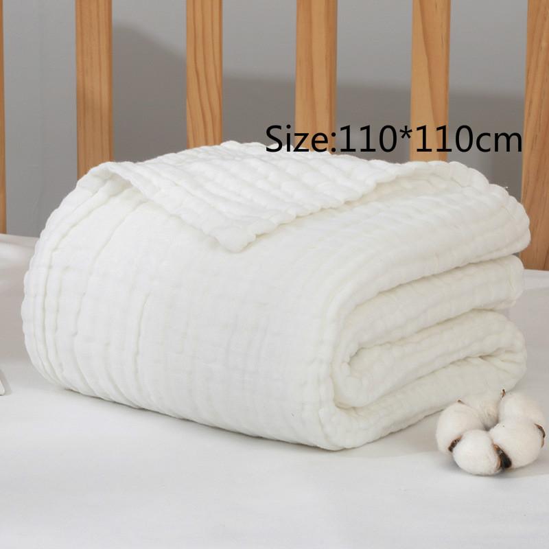 6 Lớp Muslin Đầm Bambu Bé Đầm Bọc Chăn Cho Bé Mùa Đông Chăn Cho Bé Sơ Sinh Manta Bebe Gateo Suave Muselina Tã
