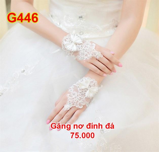 Găng tay nơ xỏ ngón ngắn