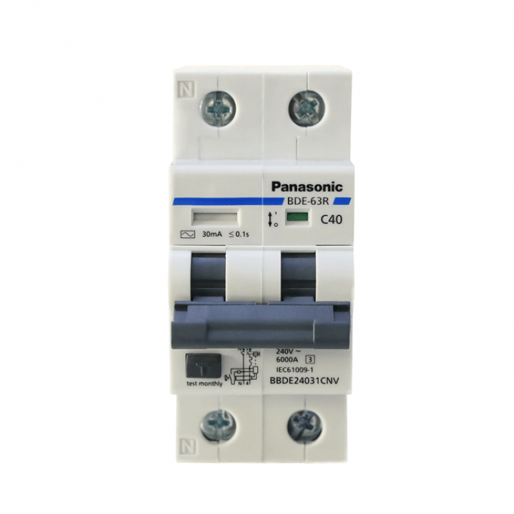 Cầu dao Panasonic 2 pha DIN BD Breaker DIN Type - Hàng chính hãng