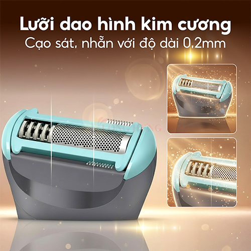 Máy làm sạch lông cho nam Philips Body Groomer 3000 Series BG3470/15 - Hàng chính hãng