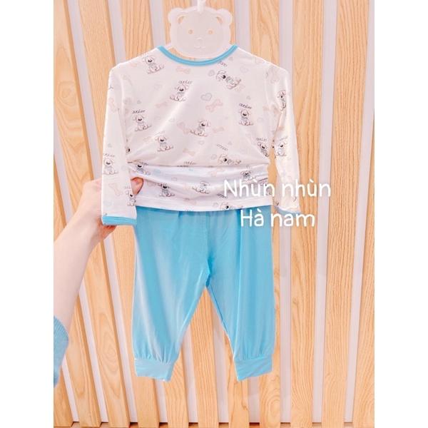 Bộ dài tay cài vai sợi tre Avaler nhiều mẫu