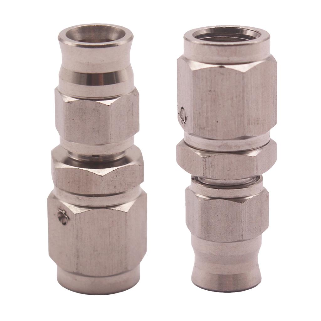 Motorcycle 304 SS Steel Brake Line Hose AN3 Brake Hose  2X