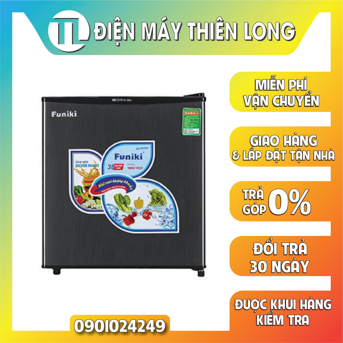 Tủ lạnh Funiki FR-51DSU - hàng chính hãng