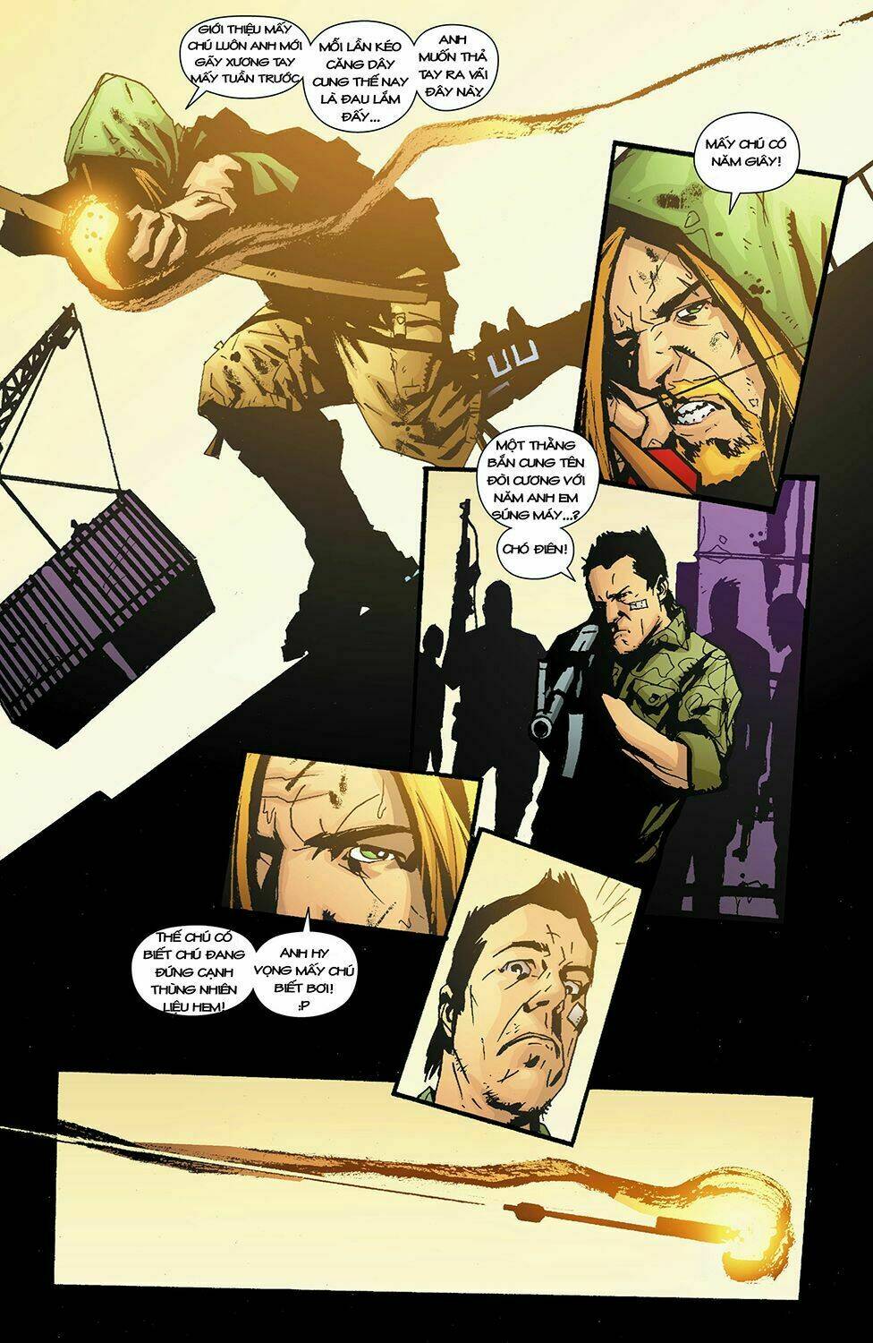 green arrow: year one chapter 6 7