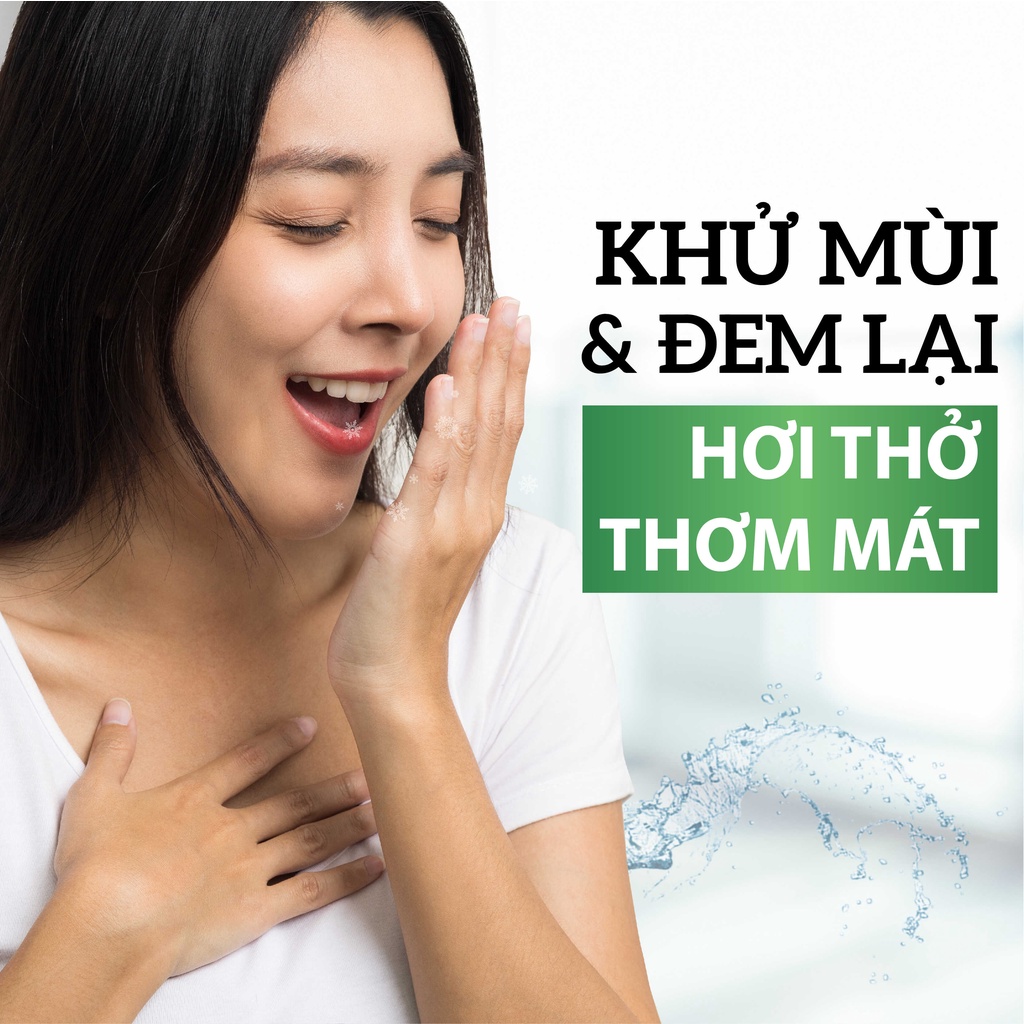 Nước Súc Miệng 5 Loại Thảo Dược Hơi Thở Thơm Mát, Làm Dịu Cho Khoang Miệng Nhạy Cảm MILAGANICS 240ml