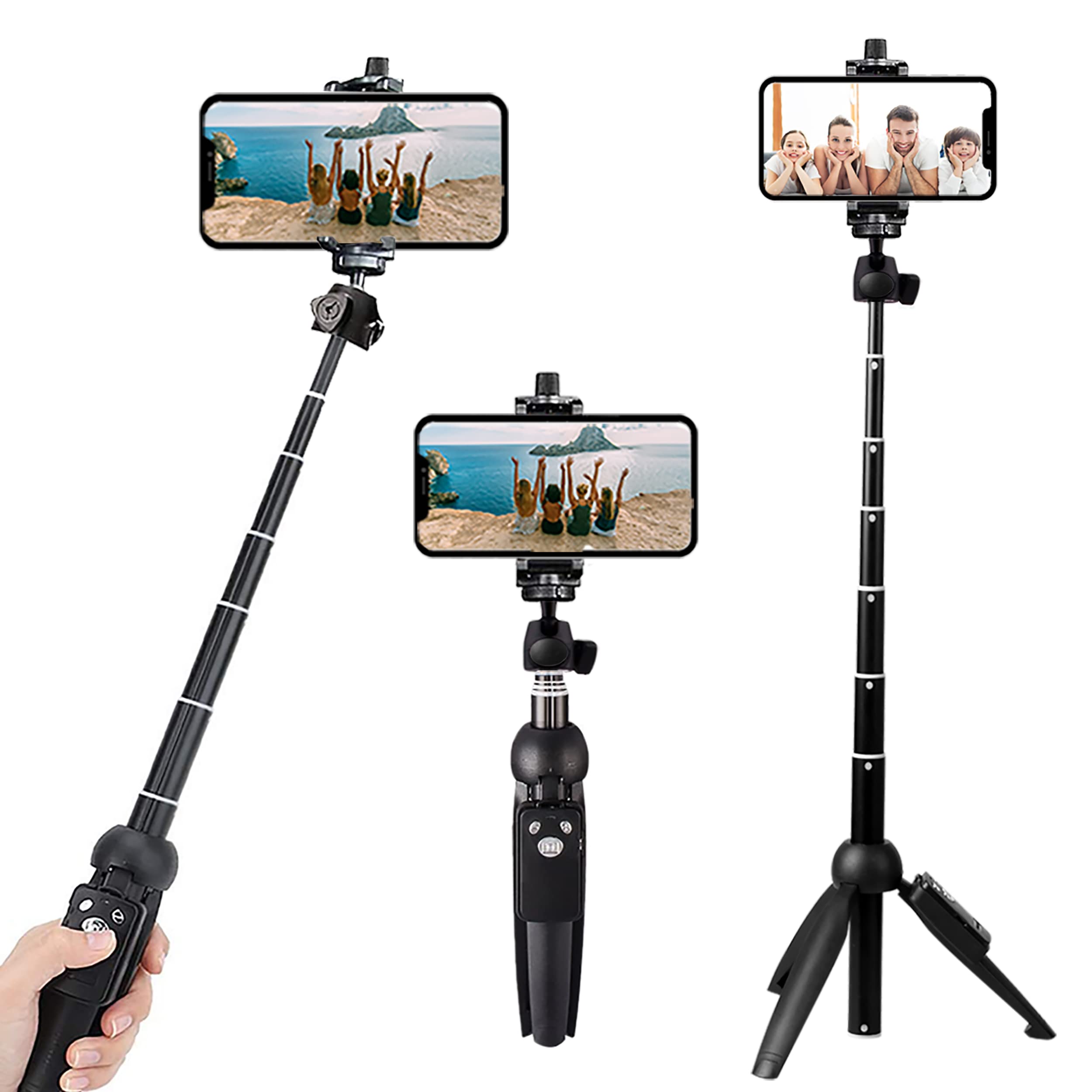 Gậy tự sướng tripod Yunteng YT-9928 đa năng có remote chụp ảnh - Hàng chính hãng