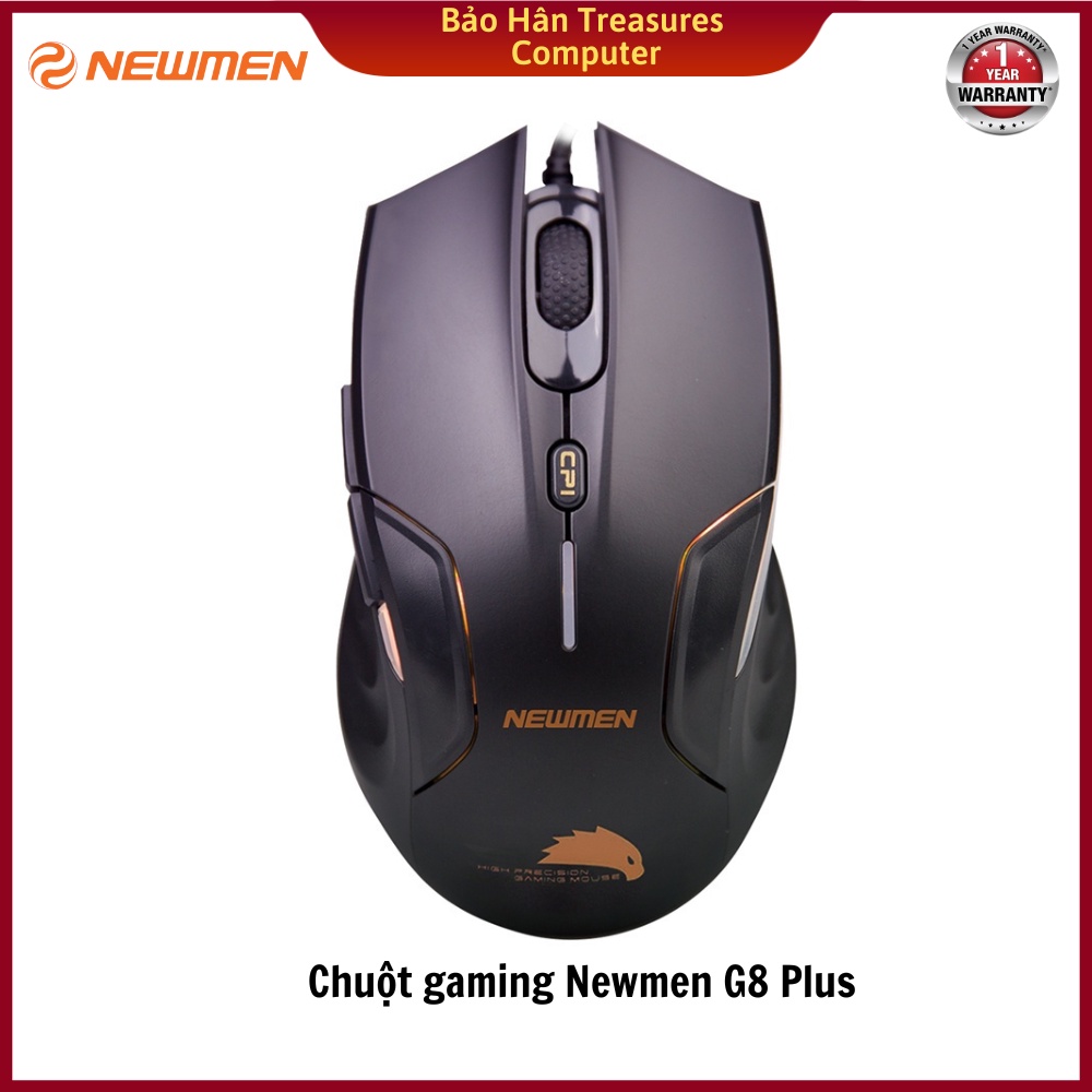 Chuột Có Dây Gaming Newmen G8 Plus - Đại Bàng Huyền Thoại - Hàng Chính Hãng