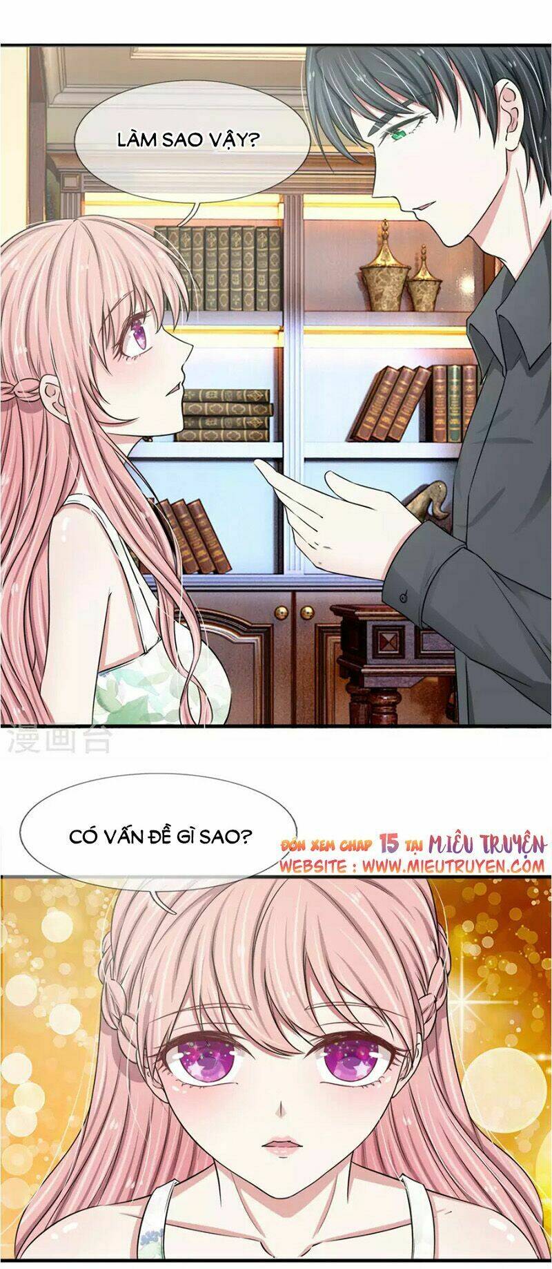 phúc hắc lão công buông em ra chapter 14 13