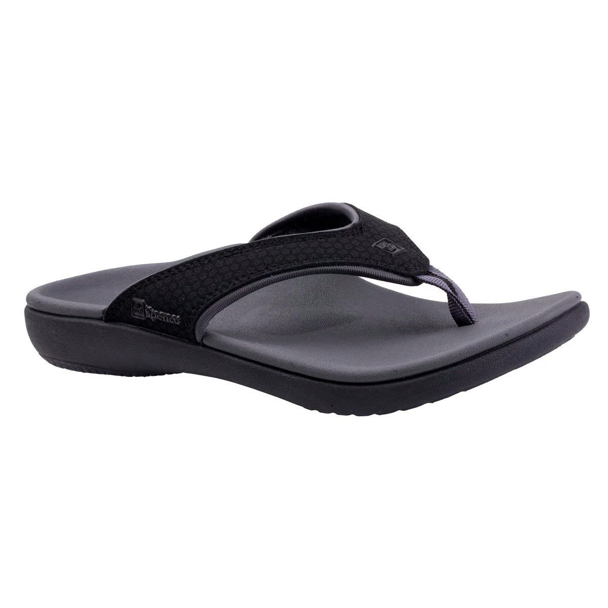 Dép sức khoẻ nữ Spenco Yumi Onyx 422 - dép kẹp nữ giảm đau gót chân, đau gối, bàn chân bẹt