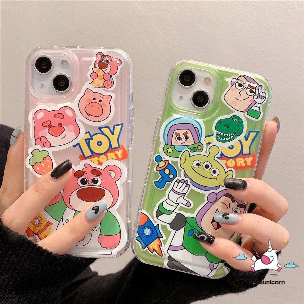 Ốp Điện Thoại TPU Silicon Mềm Hình Toy Story Cho iPhone 7 8 6 6S Plus 11 14 13 12 Pro MAX XR X XS MAX