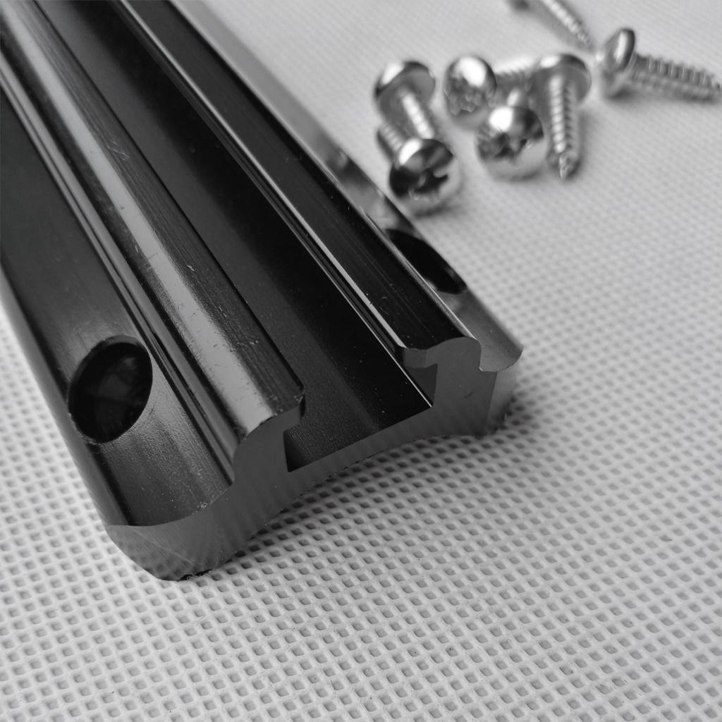 Durable Short Aluminum Marine Kayak Rail Mount Base Canoe Boat Tackle Gear DIY Accessories