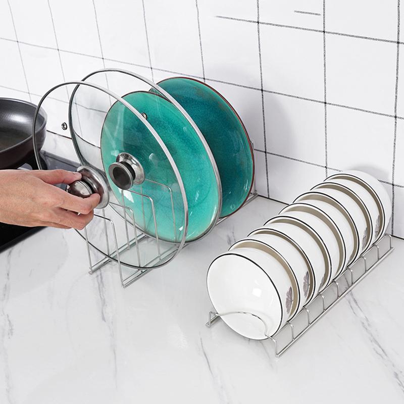 Giá để chén dĩa phơi khô bằng thép không gỉ tiện lợi cho nhà bếp