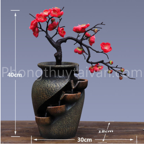 Thác nước HOA ANH ĐÀO cao 40cm