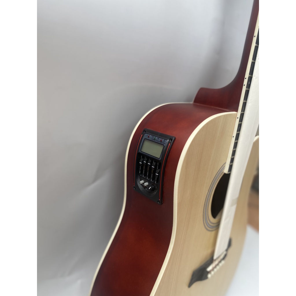 Đàn Guitar Acoustic Có Ty và EQ LC-5 Size 40 Inch Màu Gỗ