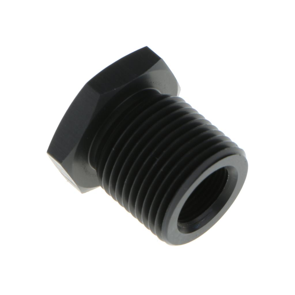 Car Straight Threaded Oil Filter Connector Adapter 1/2-28 to 13/16-16