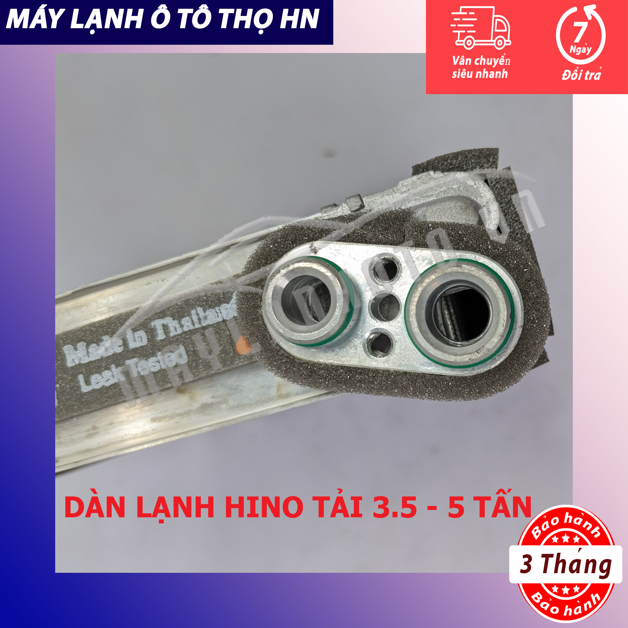 Dàn lạnh Hino 3,5 tấn - 5 tấn Hàng xịn Thái Lan