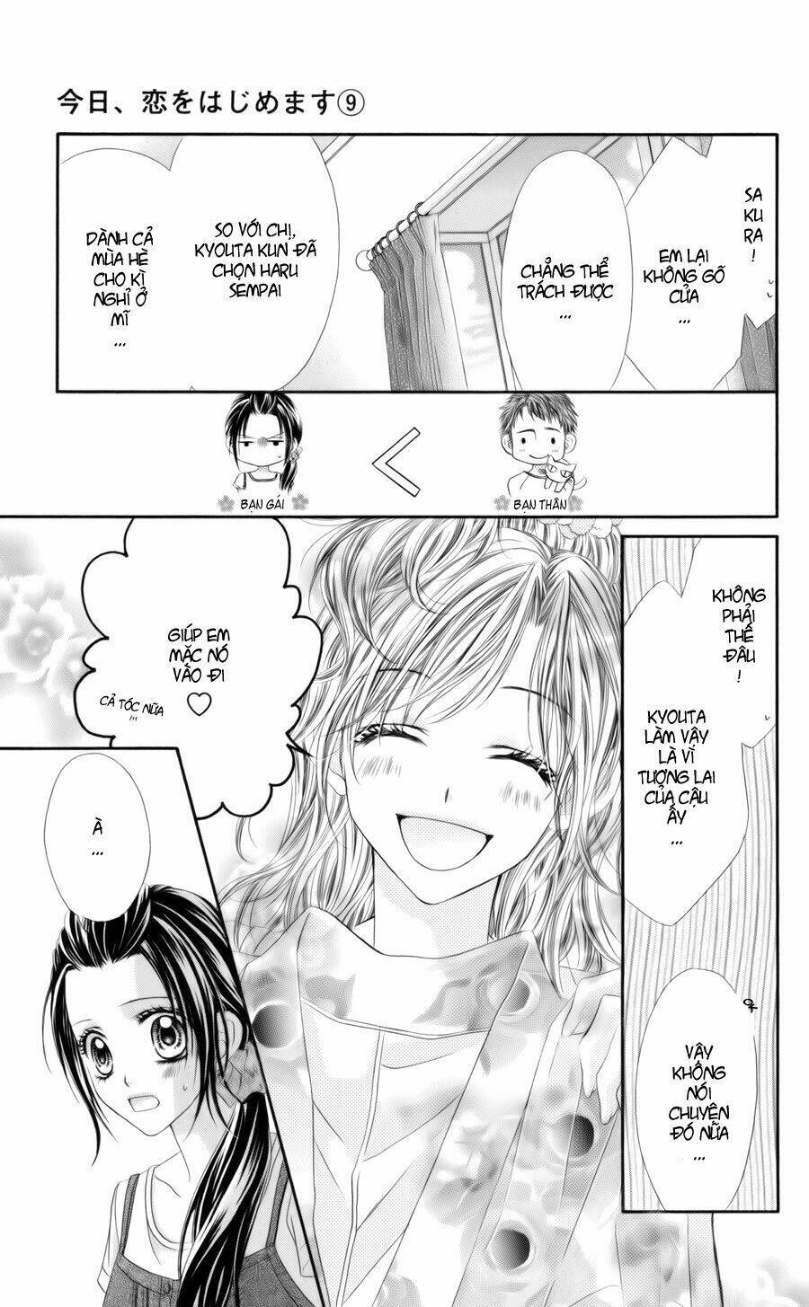 kyou, koi wo hajimemasu - mộng mơ đầu đời chapter 55 5